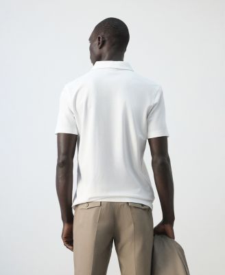 Men's Slim Fit Pique Polo Shirt