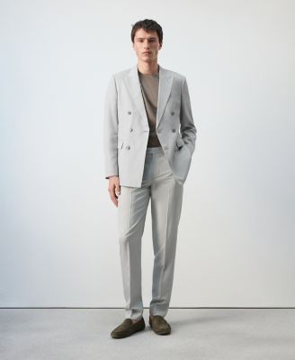 Men's Amalfi Slim-Fit Double-Breasted Blazer