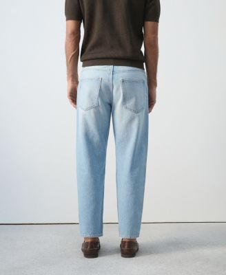 Men's Sammy Cropped Carrot-Fit Jeans