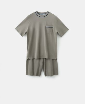 Men's 2-Piece Cotton T-Shirt and Pajama