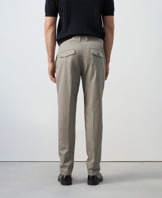 Men's Cotton Slim Fit Twill Pants