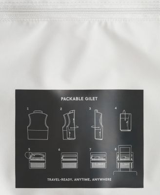 Men's Thermore Technology Packable Water-Repellent Vest