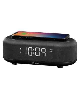 PowerBoost Bluetooth Alarm Clock and Wireless Charging Station