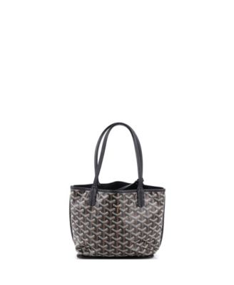 Mini Anjou Reversible Tote Coated Canvas