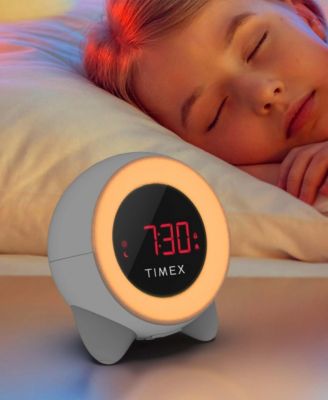 Timex Sleep Training Night Light Sound Machine Alarm Clock