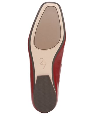 Naturalizer Women's Carla-Ghillie Square Toe Ballerina Flats