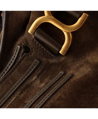 Medium Marcie Shoulder Bag Suede