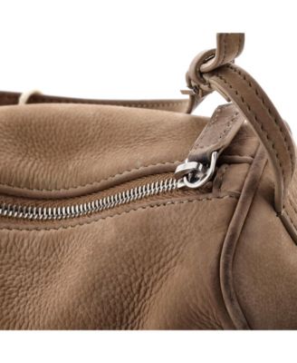 90's Top Handle Bag Nubuck