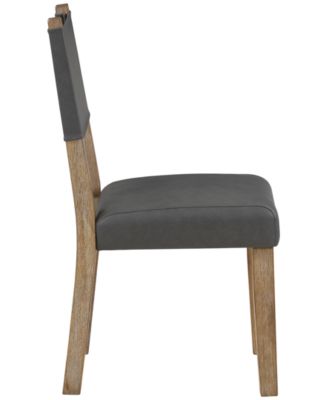 Macai 8-Pc. Faux Leather Side Chair Set