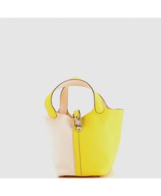 PM Picotin Lock Bag Bicolor Clemence