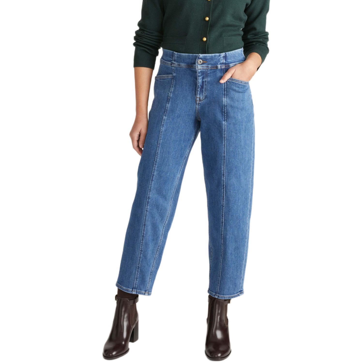 Women's Keira Barrel Leg Jeans