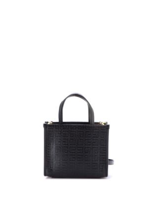 Mini G-Tote 4G Embossed Coated Canvas