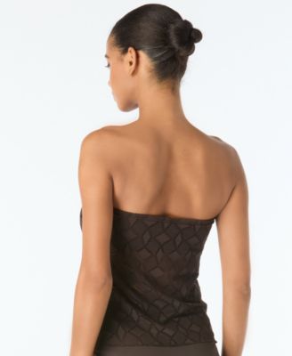 Women's Crochet Draped Tankini Top