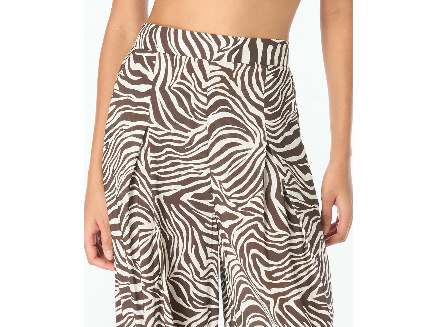Женские брюки Vince Camuto Printed Cover-Up, цвет: Шоколадный — фото 3