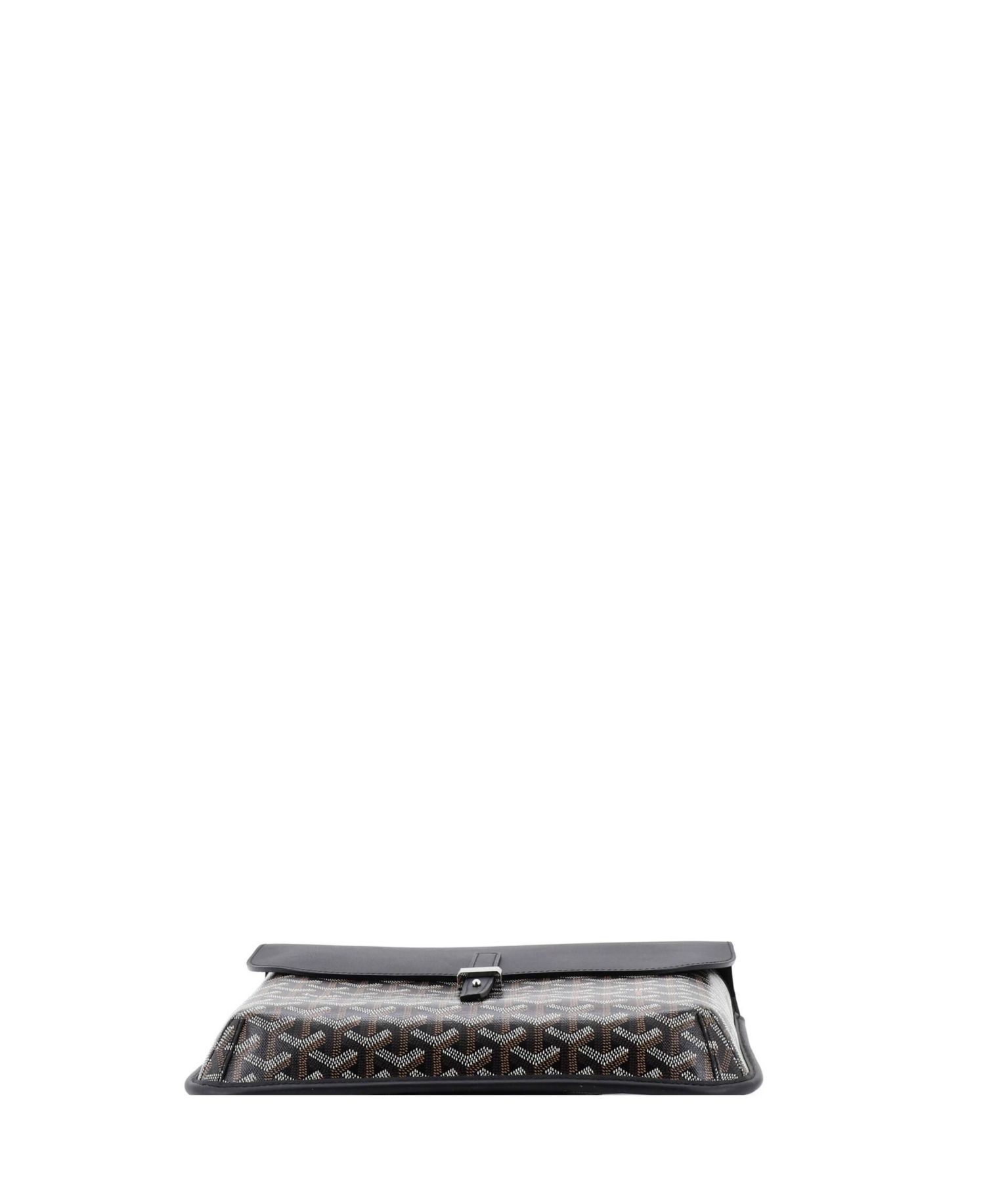 Coursier Messenger Bag Coated Canvas and Leather