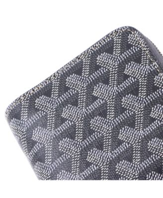 PM Matignon Zip Wallet Coated Canvas with Leather