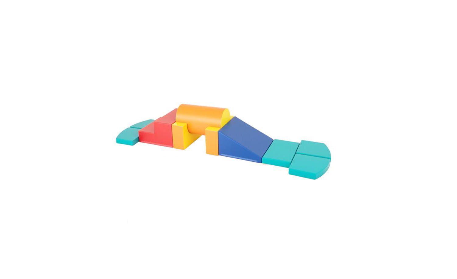 10-Piece Soft Foam Climbing Blocks for Toddlers Play & Learning