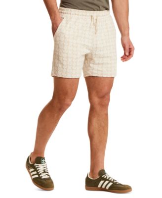 Men's Floral Jacquard Shorts