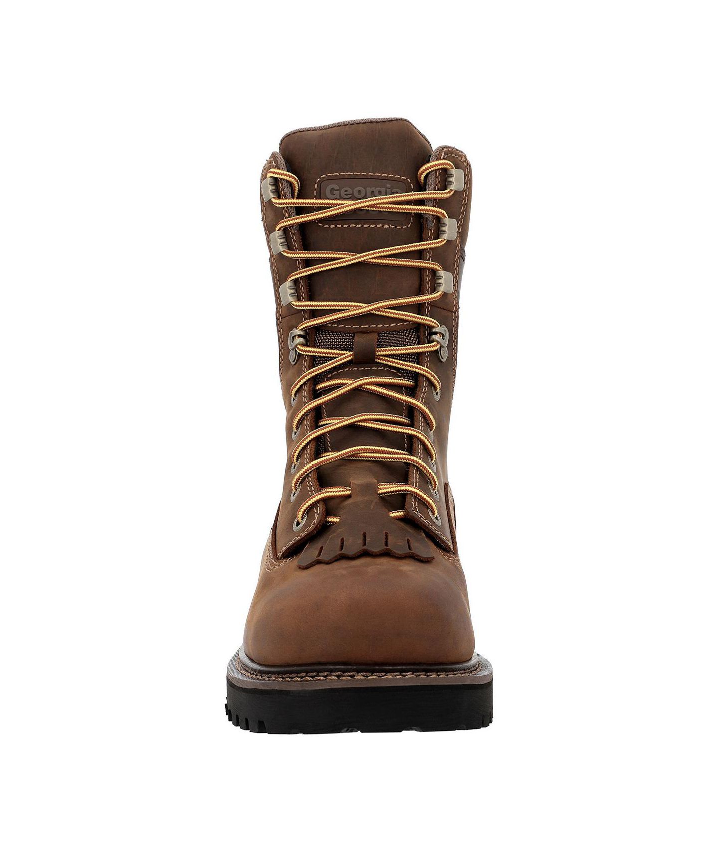Мужские ботинки GEORGIA BOOT Core Low Heel Waterproof Composite Toe Logger Work Boot, цвет: Коричневый — фото 5