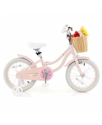 16 Inch Kids Bike with Adjustable Handlebar for Girls Boys Ages 4-7