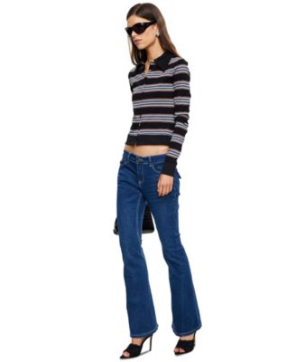 Women's Bada Bing Jersey Long-Sleeve Collared Top