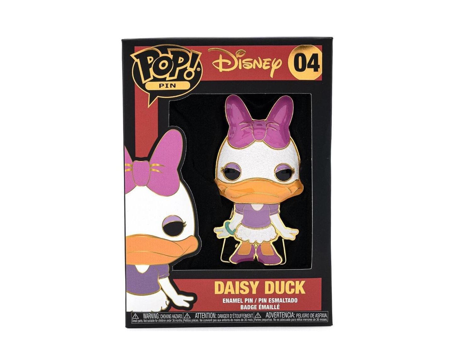 Детские фигурки Funko Disney Daisy Duck 3" Collectible Pop Pin, от 13 лет — фото 3