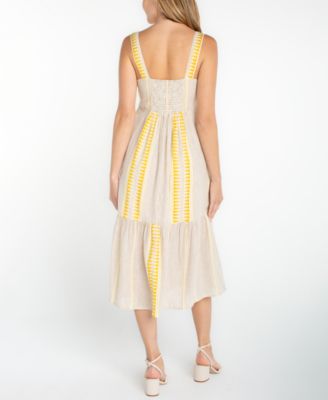 champagne tea length dress Sherelle Modest Maxi in Champagne XLarge