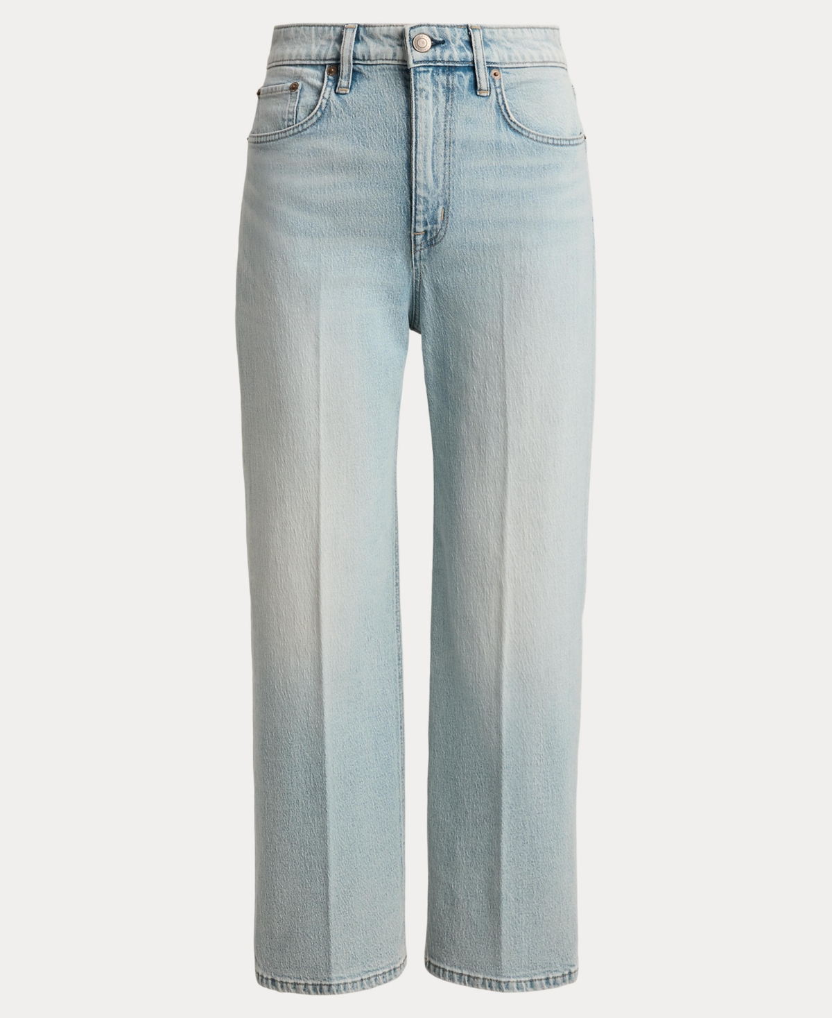 Lauren Ralph Women's High Rise Straight Ankle Jeans