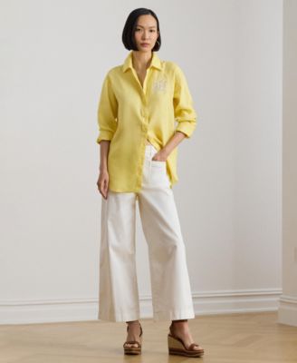 Women's Long-Sleeve Oversized Shirt