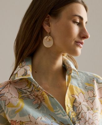 Women's Floral Long-Sleeve Shirt