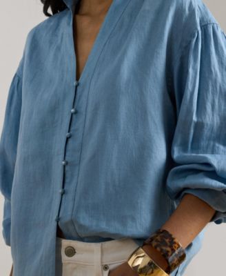 Women's Blouson-Sleeve Shirt