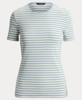Women's Striped Short-Sleeve T-Shirt