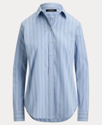 Women's Striped Long-Sleeve Shirt