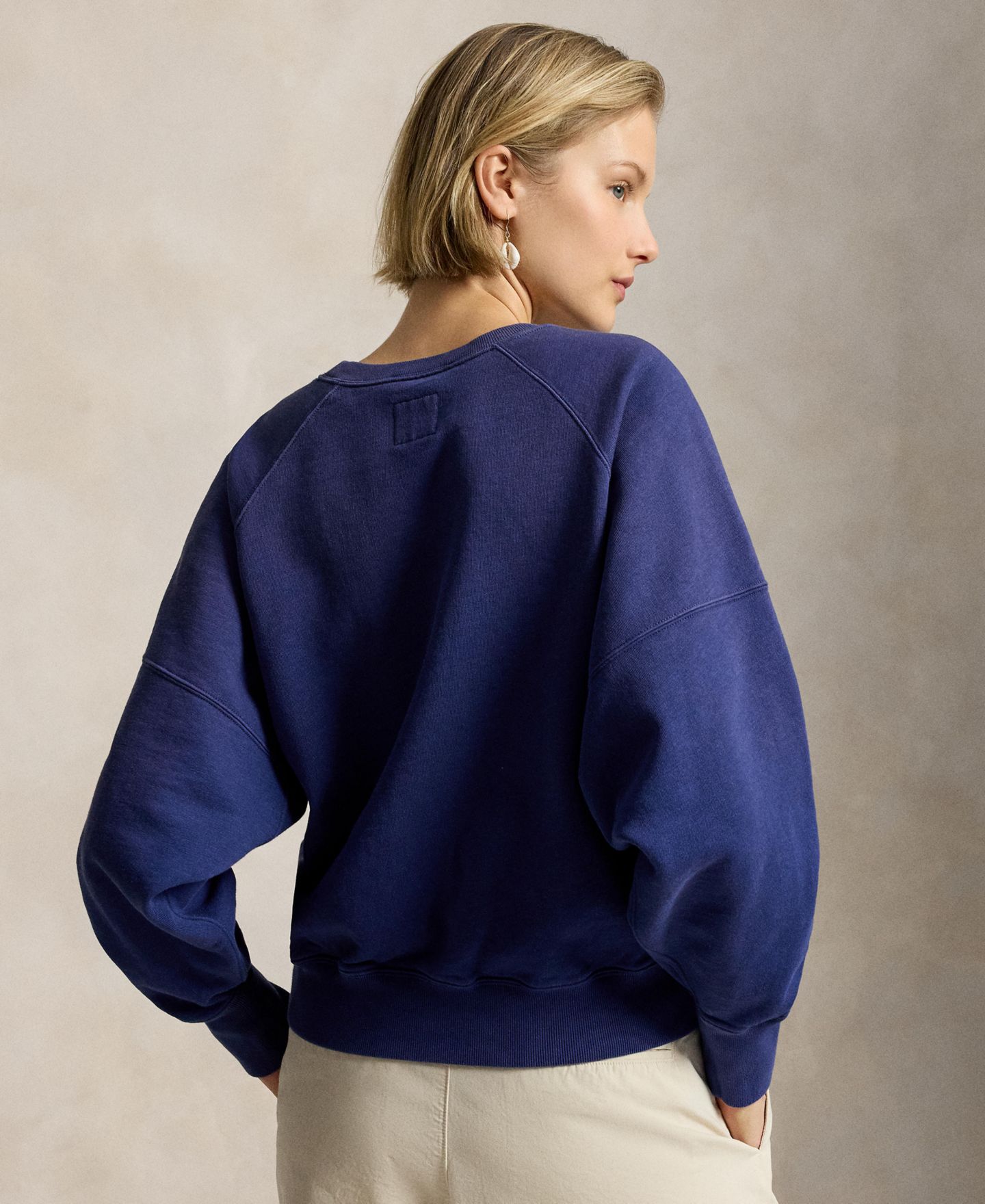 Женская толстовка Polo Ralph Lauren Long-Sleeve Sweatshirt, цвет: Freshwater — фото 4