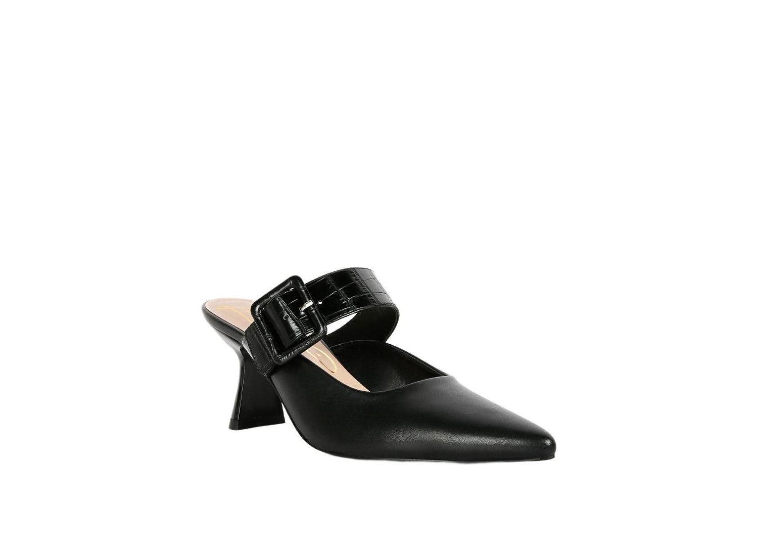 Womens Shein Star Slim Block Heel Mules