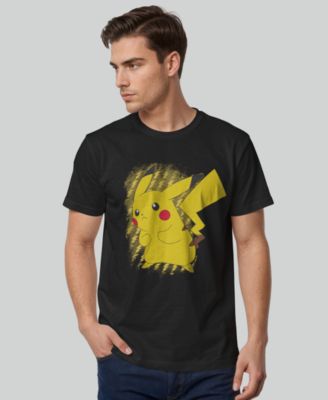 Men's Pikachu Brushy Short-Sleeve T-shirt