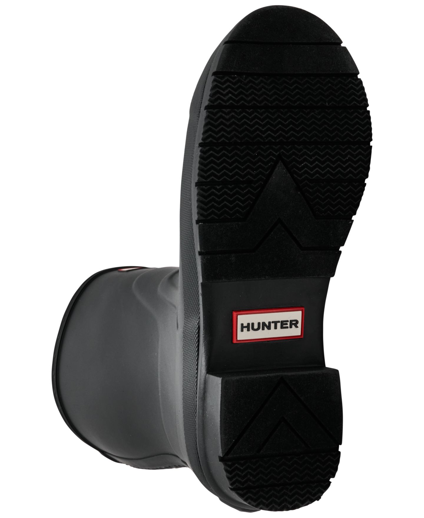 Женские ботинки Hunter Liberty Tall Waterproof Rain Boots, цвет: Чёрный — фото 6