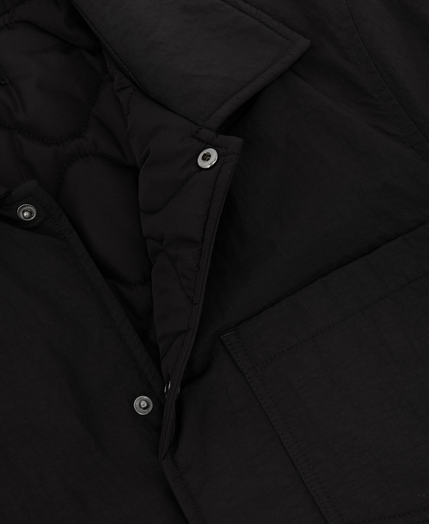 Men's Vasey Quilted Press-Stud Overshirt