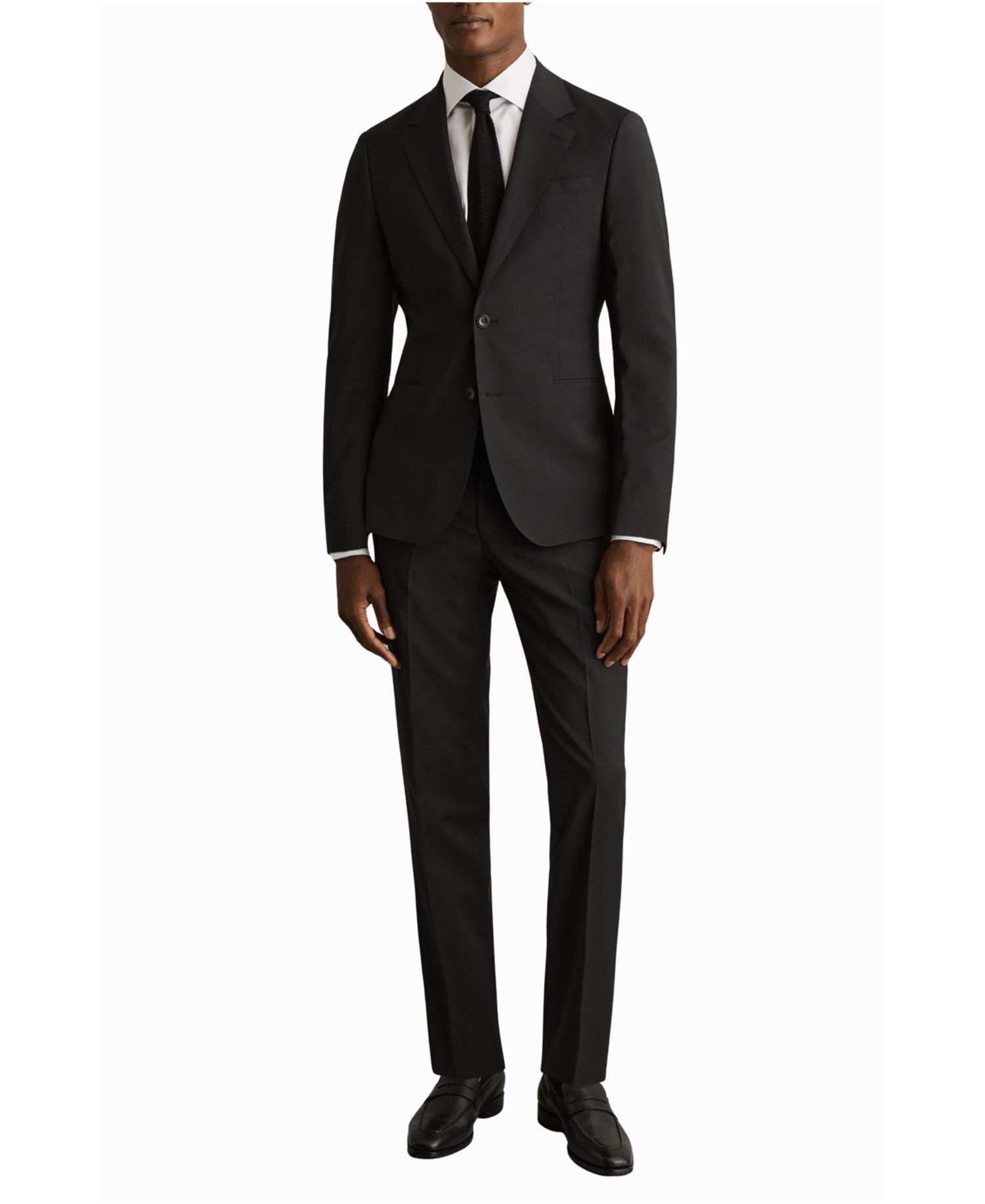 Men's Promise Tailored-Fit Wool-Blend Single-Breasted Suit Blazer