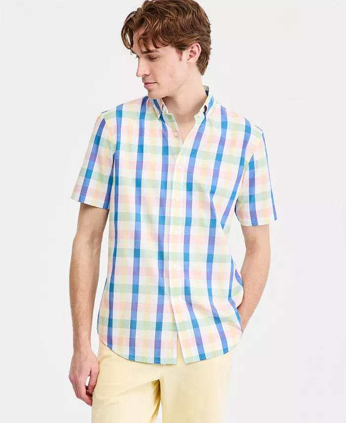 Men's Printed Short-Sleeve Shirt