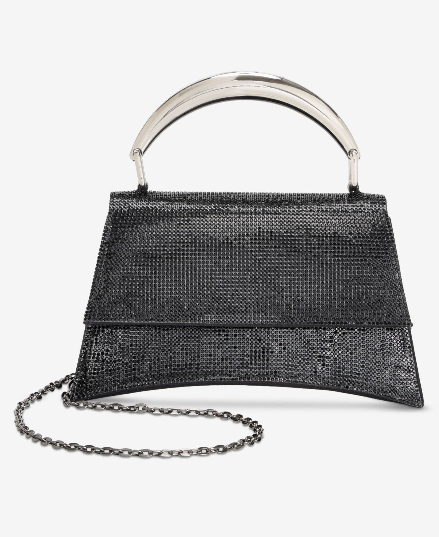 Женская сумка I.N.C. International Concepts Metal Top Handle, цвет: Чёрный — фото 1