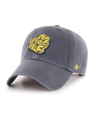 Men's Navy Michigan Wolverines College Vault Clean Up Adjustable Hat