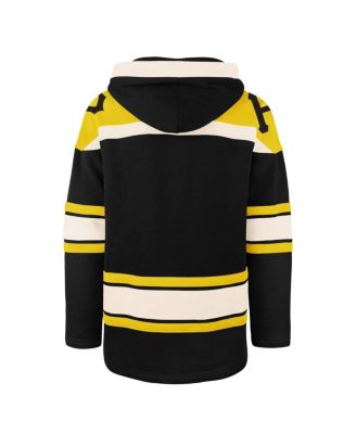 Men's Black Pittsburgh Pirates Superior Lacer Pullover Hoodie