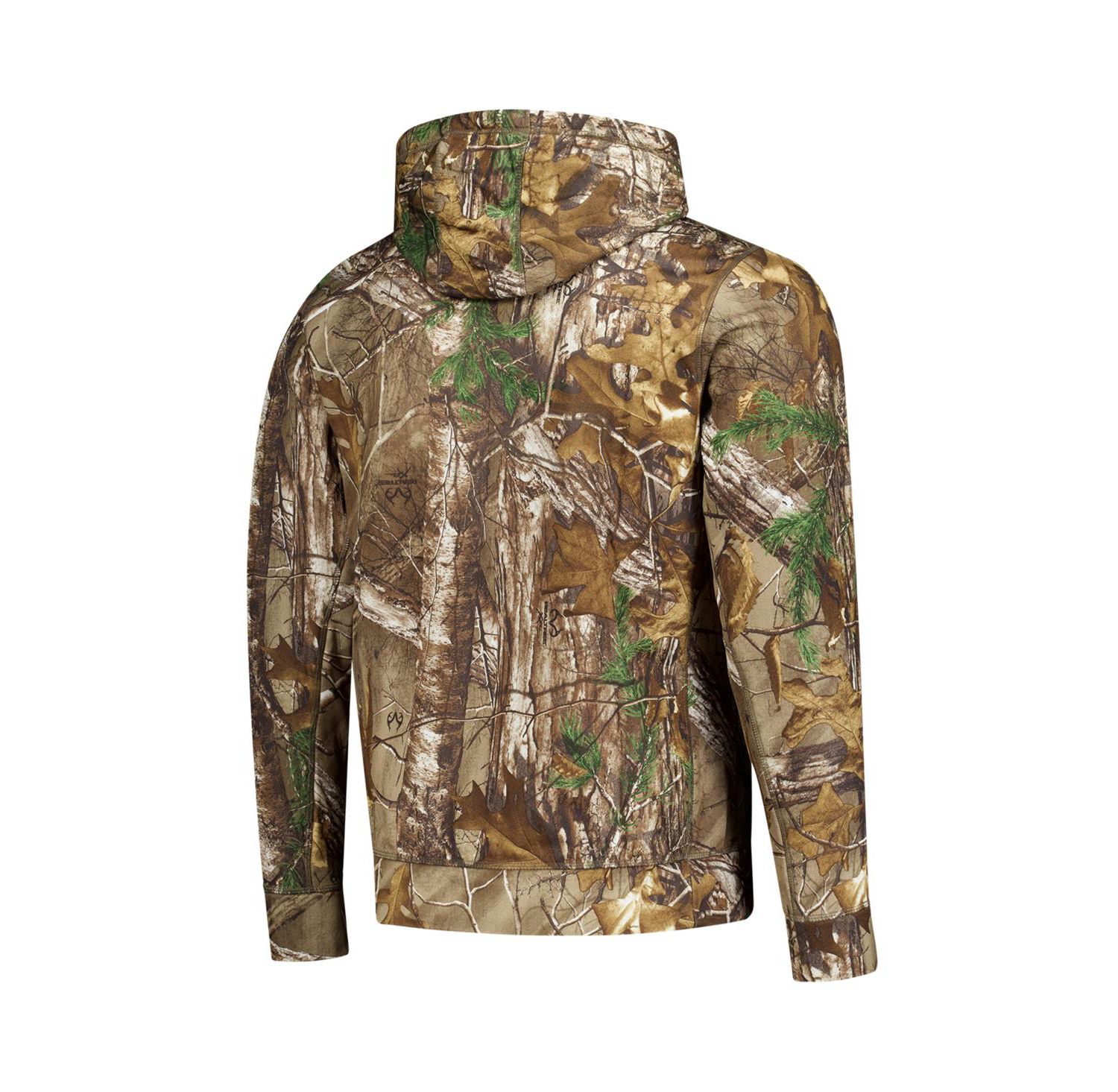 Men's Camo Detroit Tigers Trophy Realtree Full-Zip Hoodie