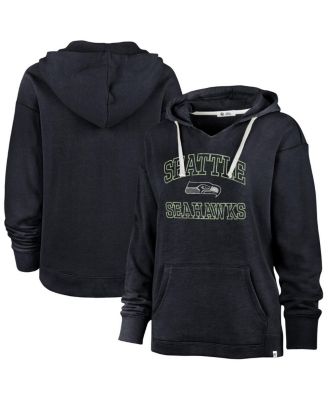 Women's Navy Seattle Seahawks Clarity Naomi Hoodie