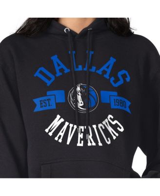 Women's Black Dallas Mavericks City Pullover Hoodie