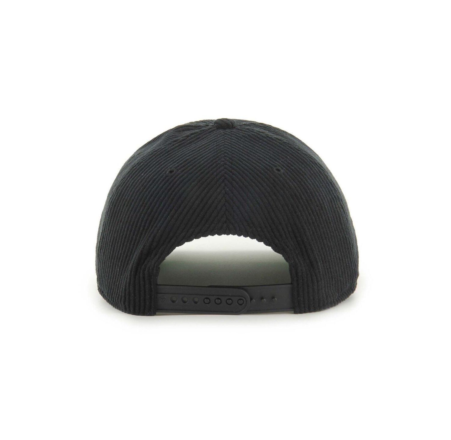 Men's Black Miami Marlins Corduroy Hitch Adjustable Hat