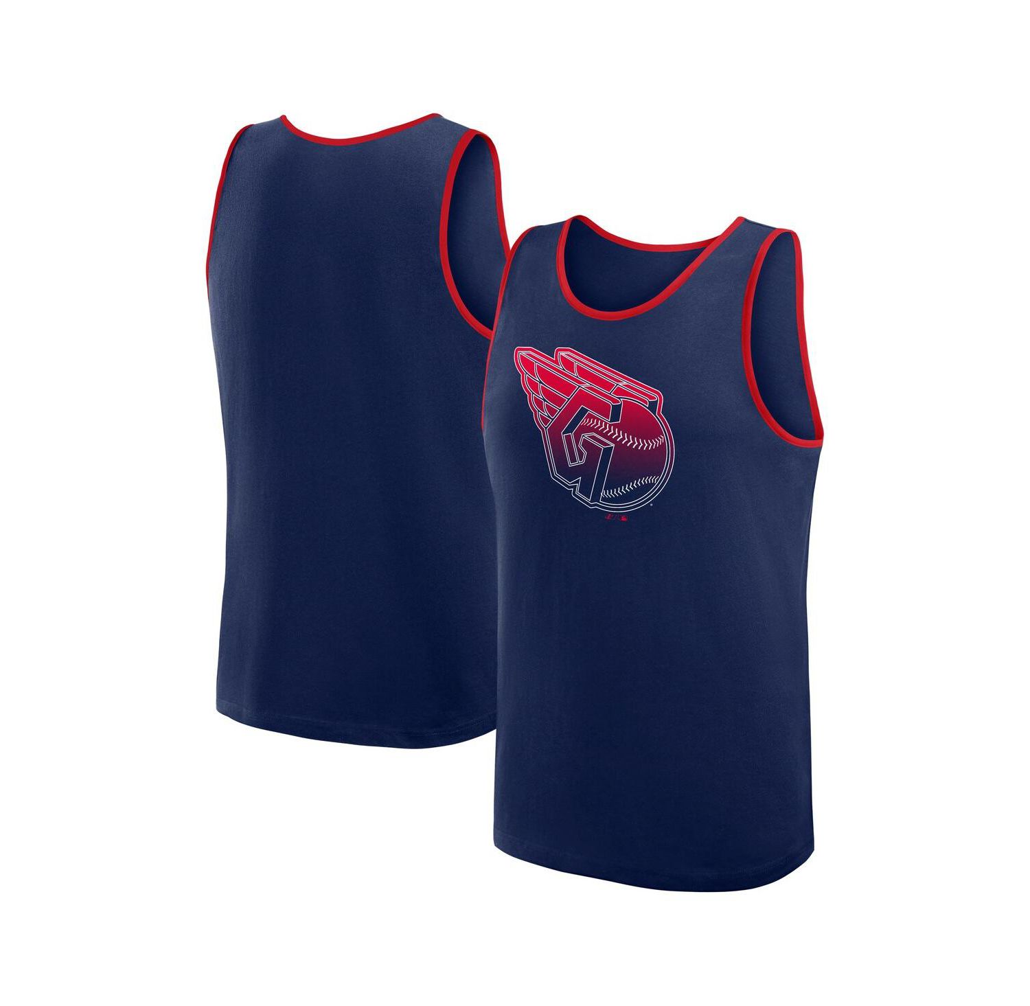 Men's Navy Cleveland Guardians Unmatched Success Tank Top