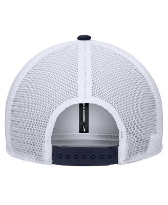 Men's White Team USA Rise Color Block Trucker Adjustable Hat
