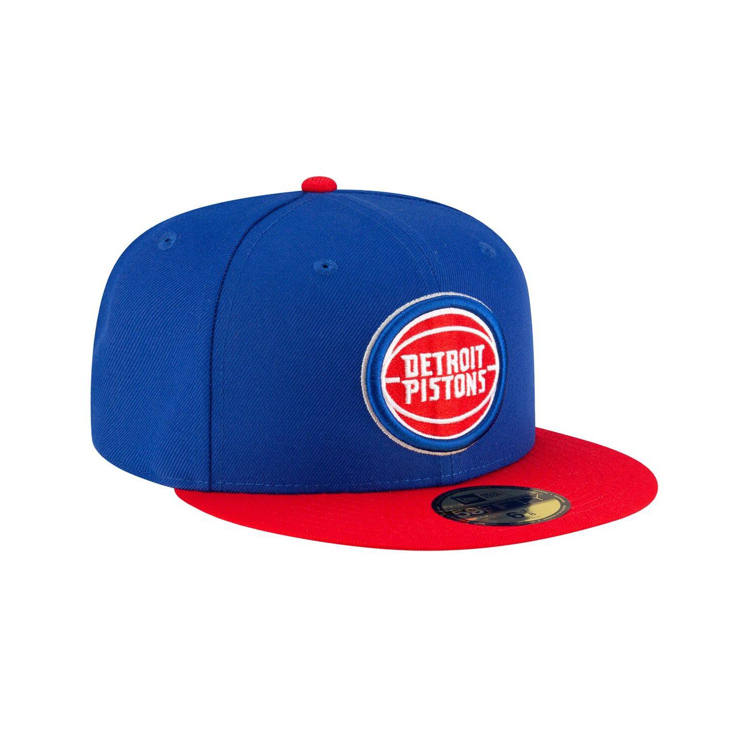 Men's Blue Detroit Pistons Two-Tone 59FIFTY Fitted Hat
